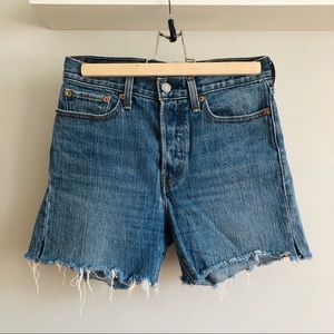Levi’s Wedgie Cut-off Shorts